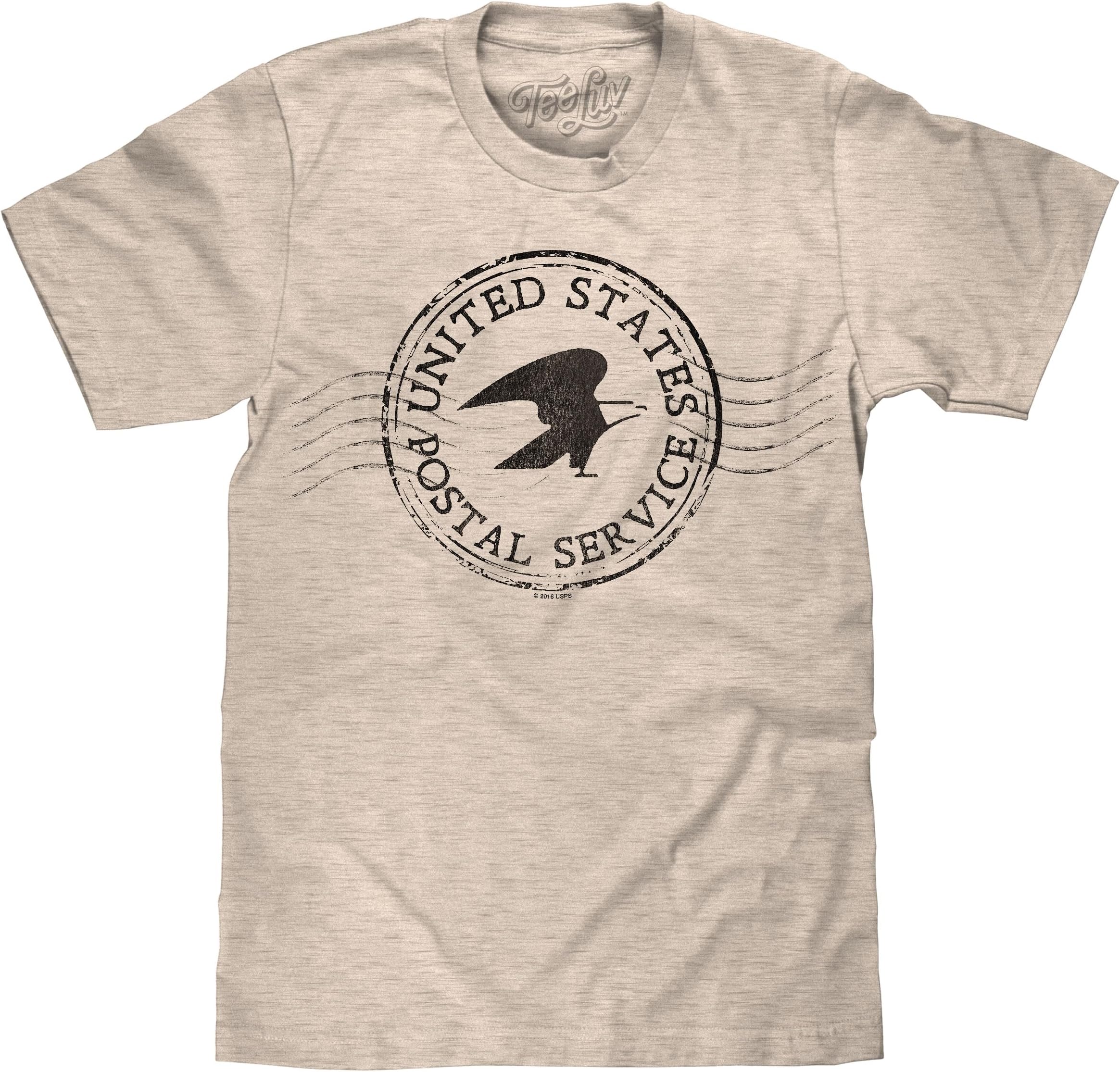 USPS Eagle Postmark Shirt - Premium Tri-Blend United States Postal Service Mail Shirt