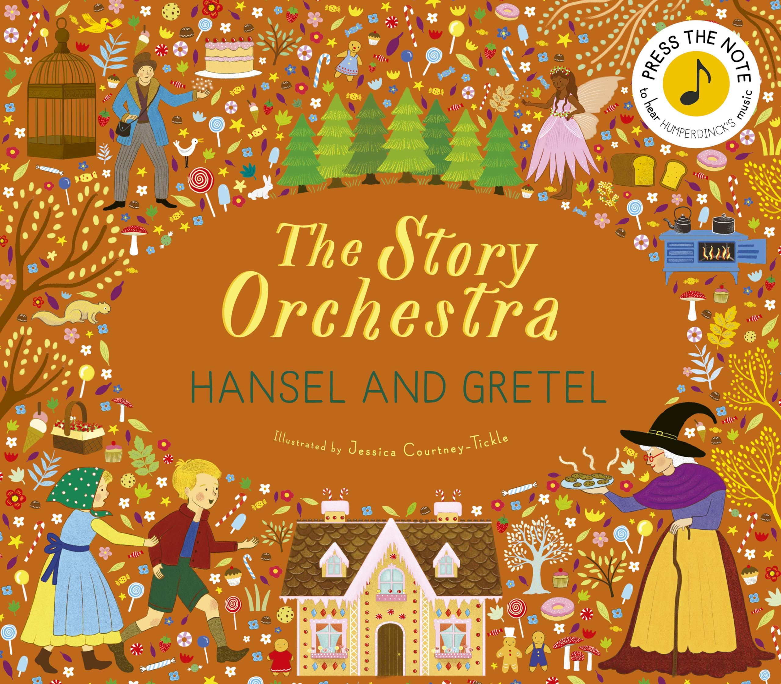 The Story Orchestra: Hansel and Gretel: Press the note to hear Humperdinck's music Hardcover – September 2, 2025