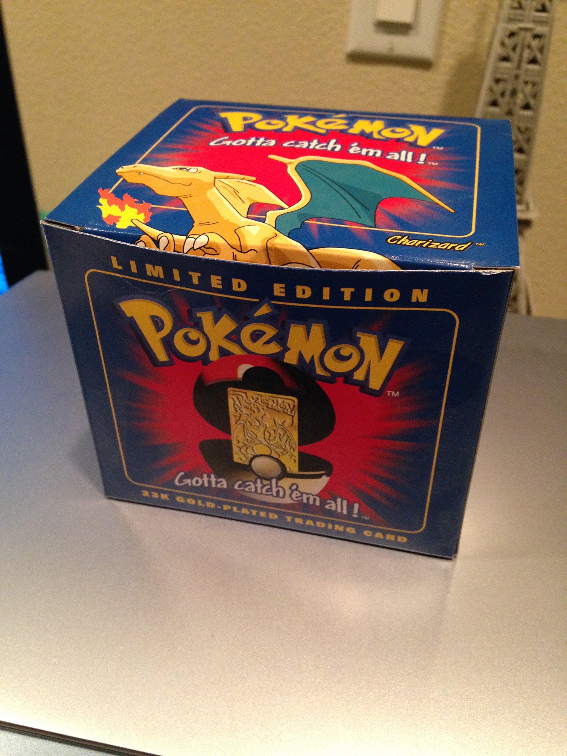 Pokemon 23k Gold Plated Trading Card Charizard | Desertcart Maldives