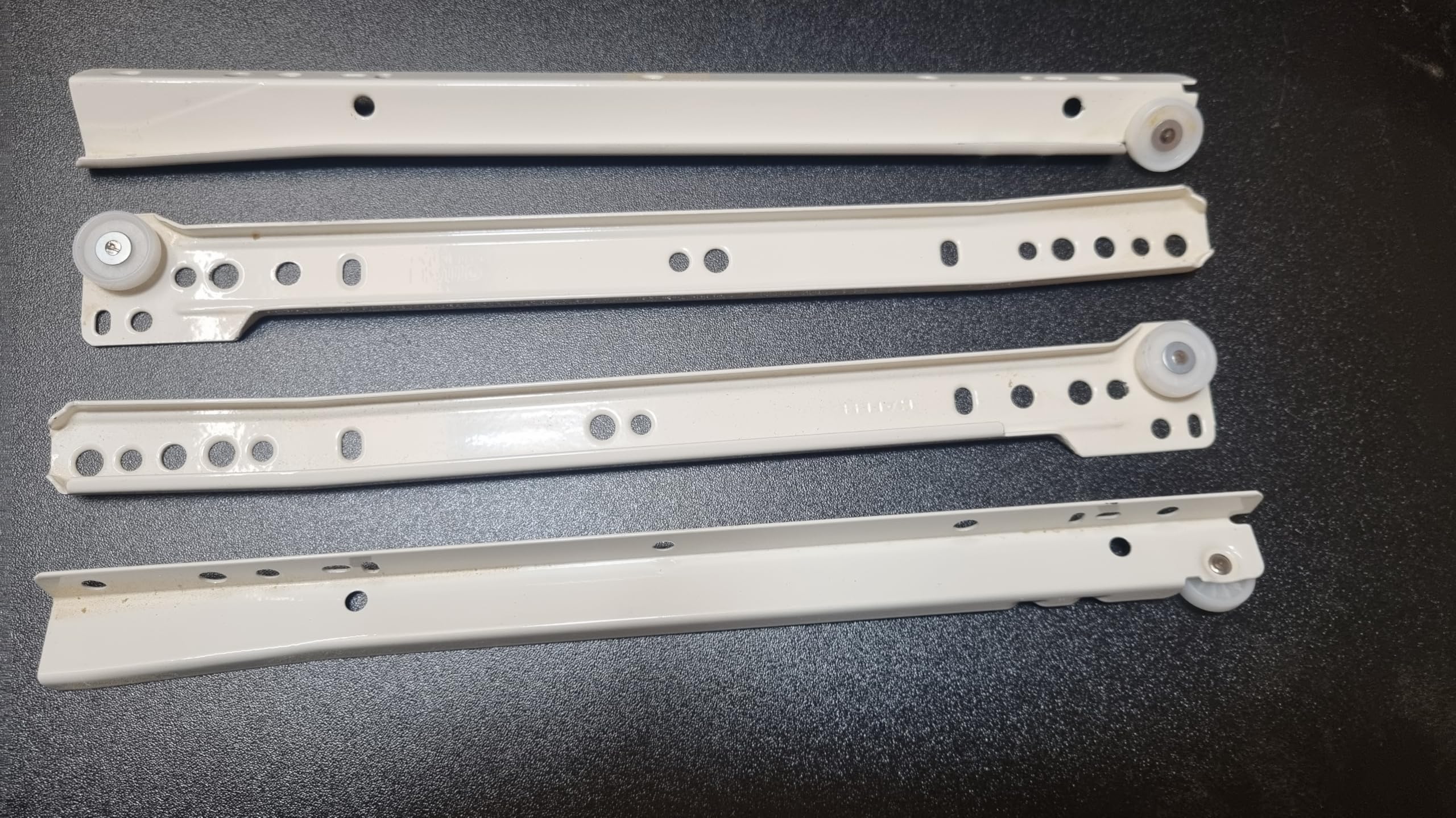 Bottom fix drawer runner, replacement drawer slide. Can be used with existing drawer to fix broken runner (300mm)