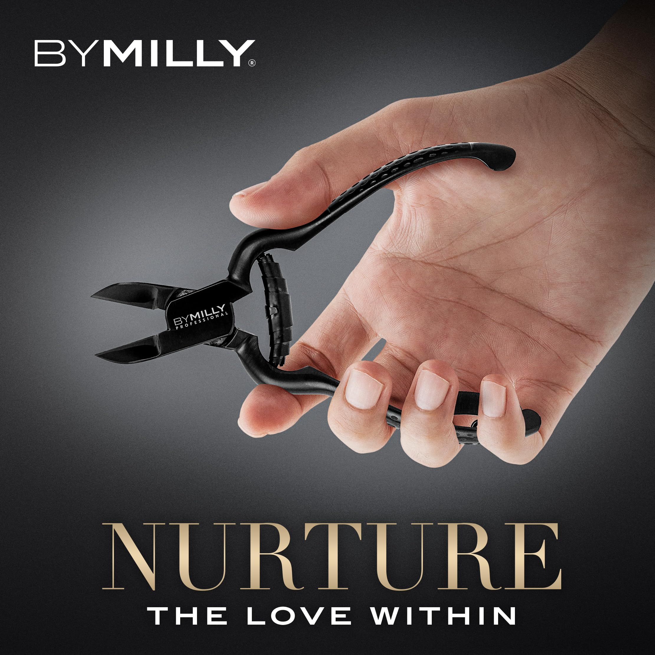 By MILLY Heavy Duty High Carbon Stainless Steel Toenail Clippers