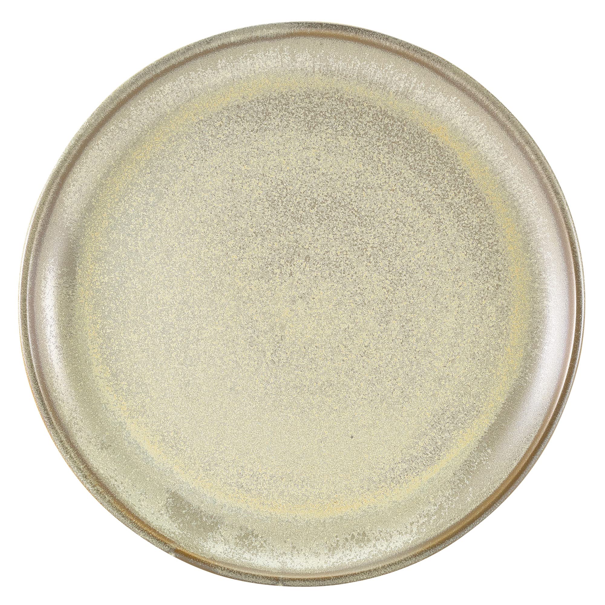 Terra - Juego de 6 platos (porcelana), color gris mate, 10,8 pulgadas