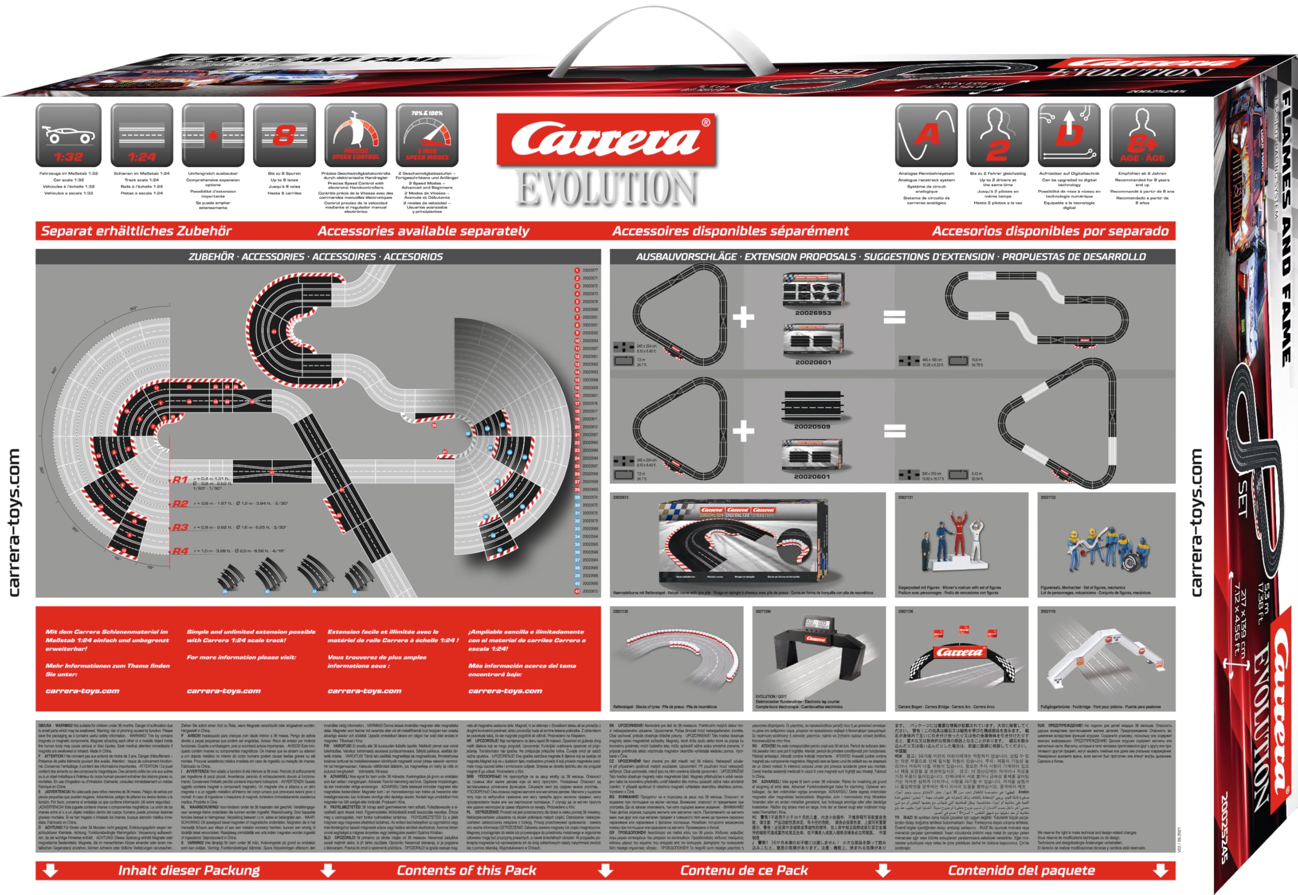 Carrera Evolution Flames and Fame