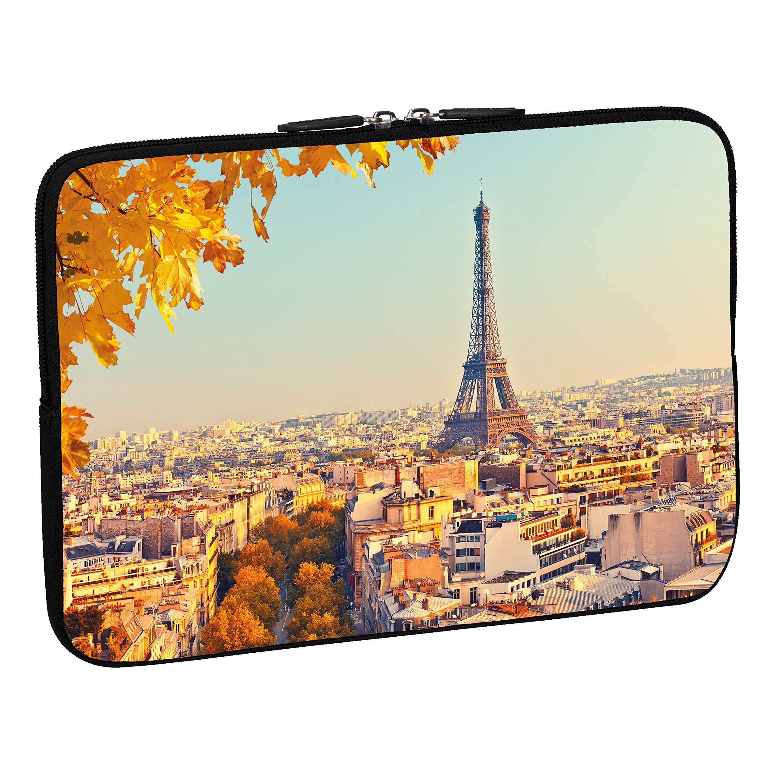 PEDEA Laptop Bag Case Design Sleeve for 15.6 inch, Purple Butterfly — view 10