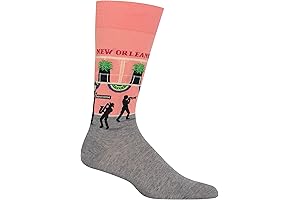 New Orleans Novelty Fashion Socks For Men