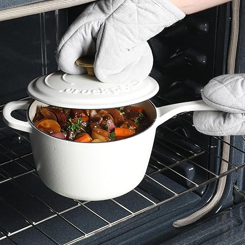 Miniatura 9 de Crock Pot, 12 pulgadas, Rojo escarlata