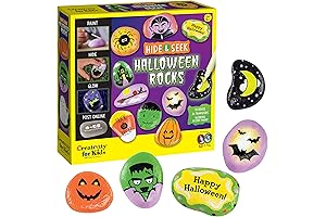 Creativity for Kids Halloween Rock Painting Kit: A Frightfully Fun Fall Activity...