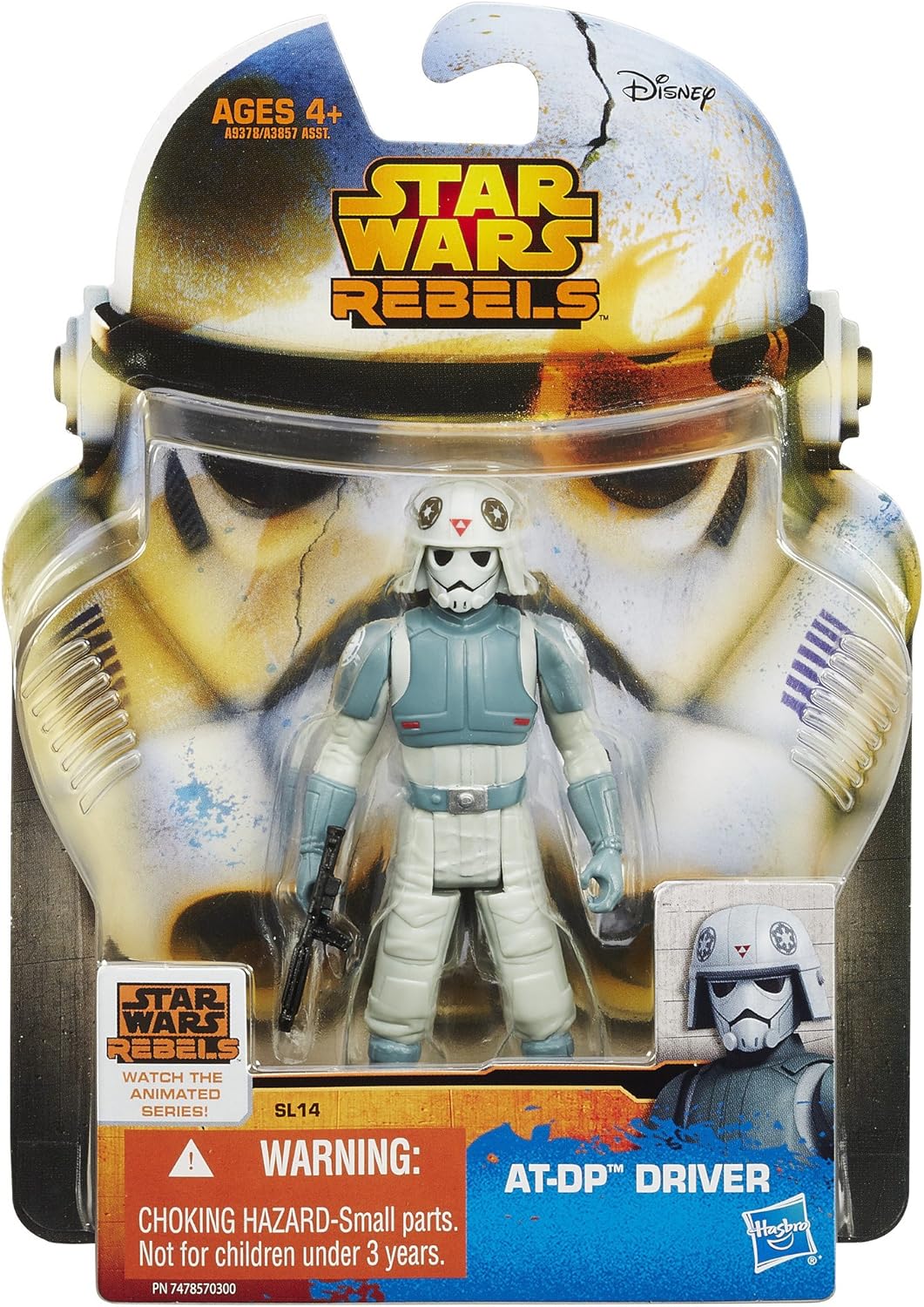 Star Wars Saga Legends AT-DP Driver Figure