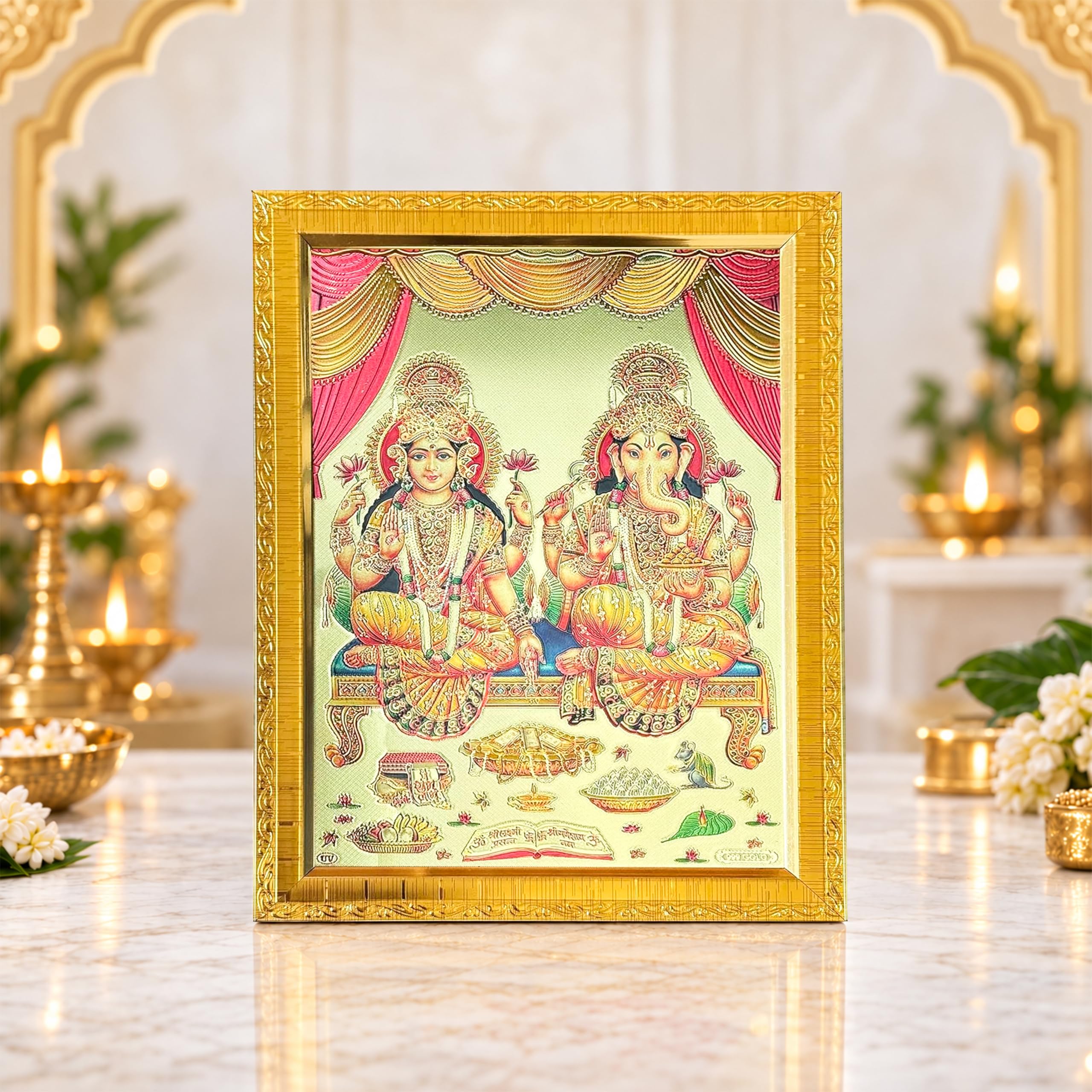Ashta Lakshmi Photo Frame - Divine Home Decor -14