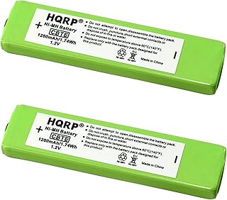 HQRP 2-Pack Battery Compatible with Sony MZ-R90 MZ-R91 MZ-R900 MZ-R900PC MZ-R900DPC MZ-RH10 MZ-RH910