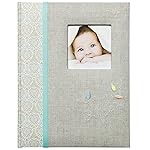 C.R. Gibson B2-15559 Nature Themed Baby\'s First Five Years Memory Book, 9\'\' W x 11\'\' H with 64 Pages, Multicolor