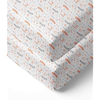 basketball crib sheets