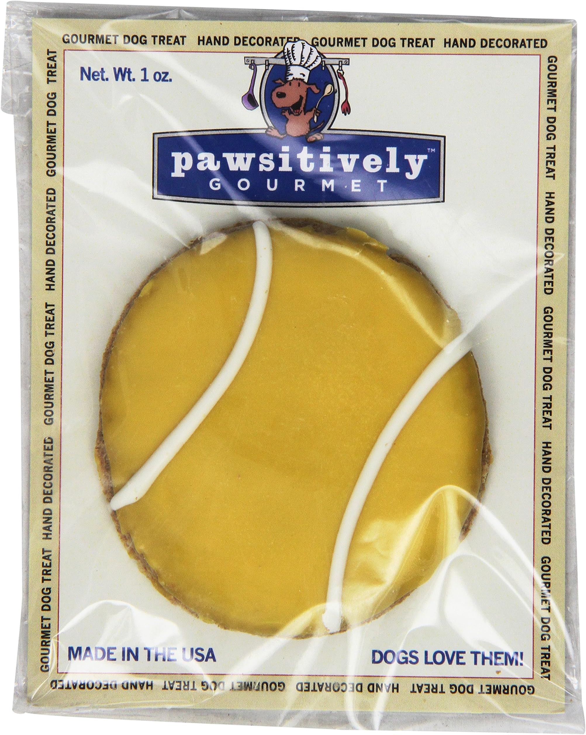 Pawsitively Gourmet Doggie Pastries Fetch Chicken Liver, 1.1-Ounce Cookes (Pack Of 12)