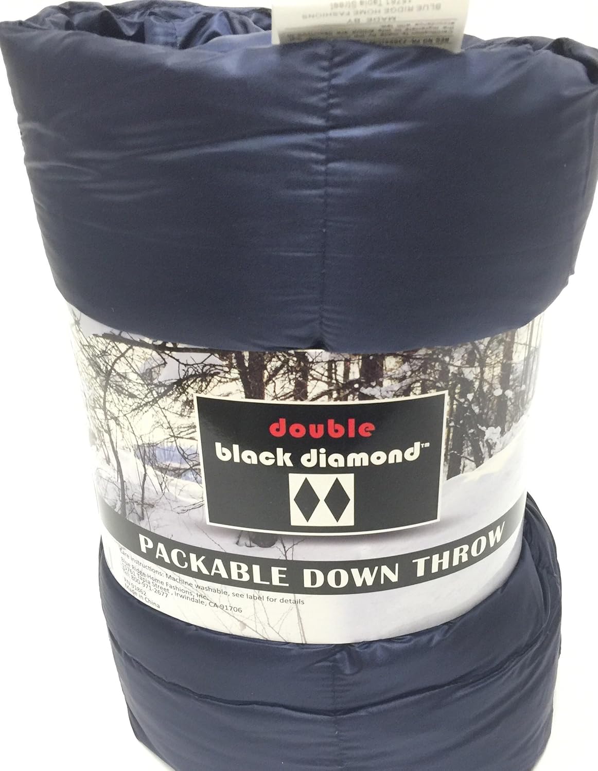 1 Double Black Diamond Packable down throw For trips that are slightly colder 15.7