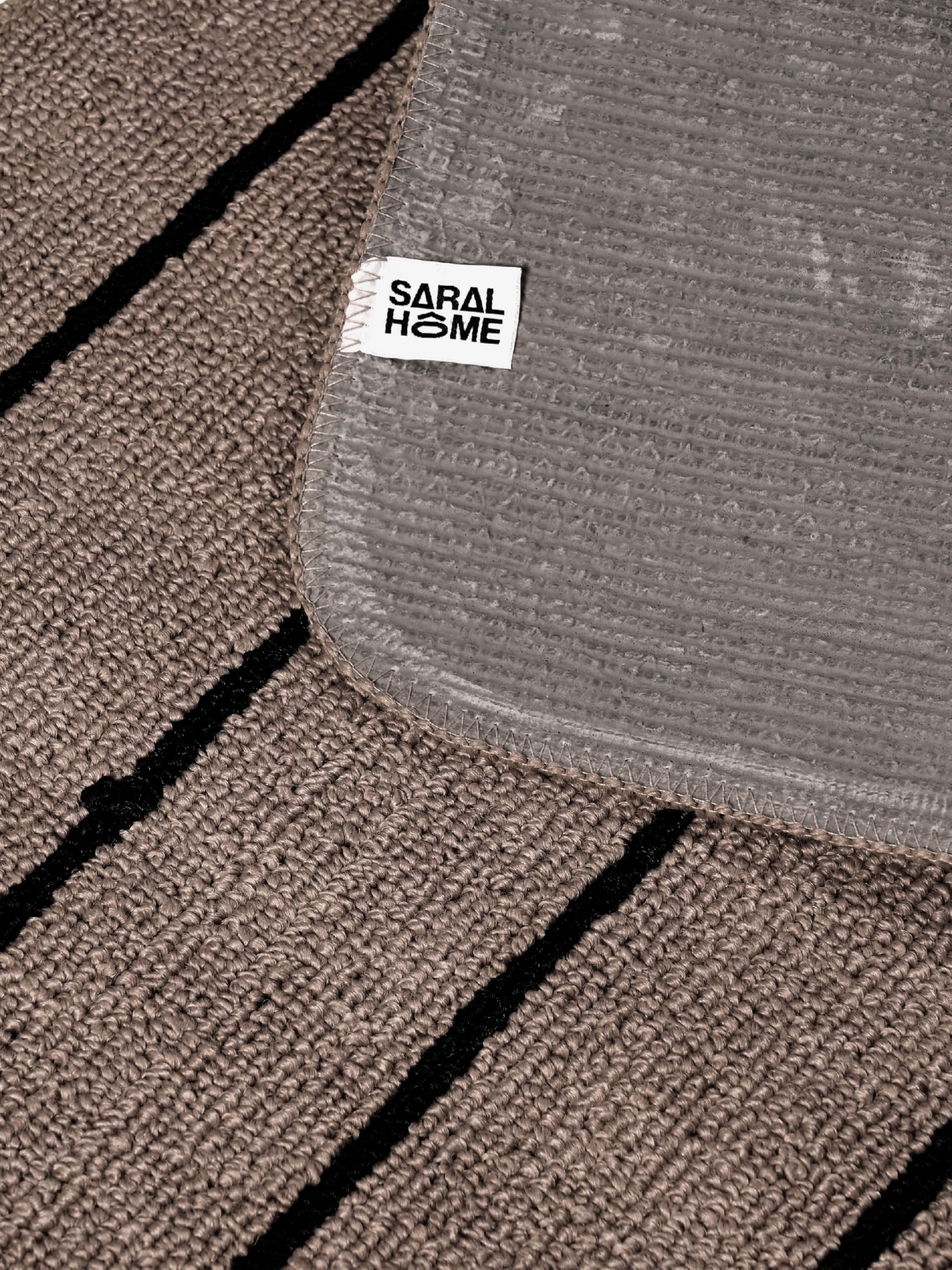 SARAL Home Door Mat & Runner Set - Modern Design -5