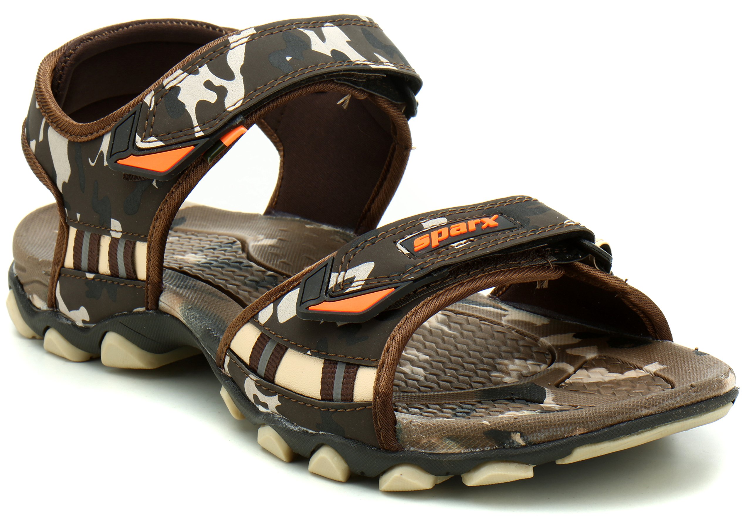 sparx mens SS0467G BROWN CAMOUFLAGE Sandal - 8 UK (SS0467G)-picture-56