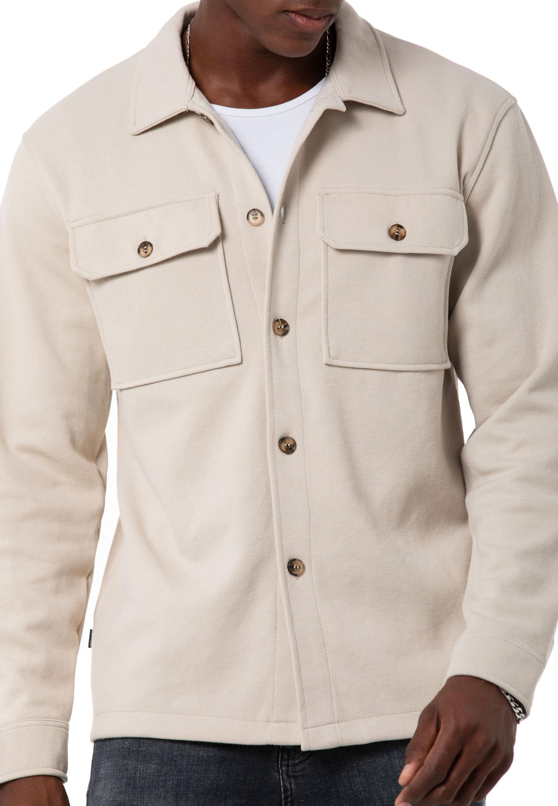 Redbridge Oversized Overshirt im minimalistischen Design Hemdjacke ideal für Casual-Looks
