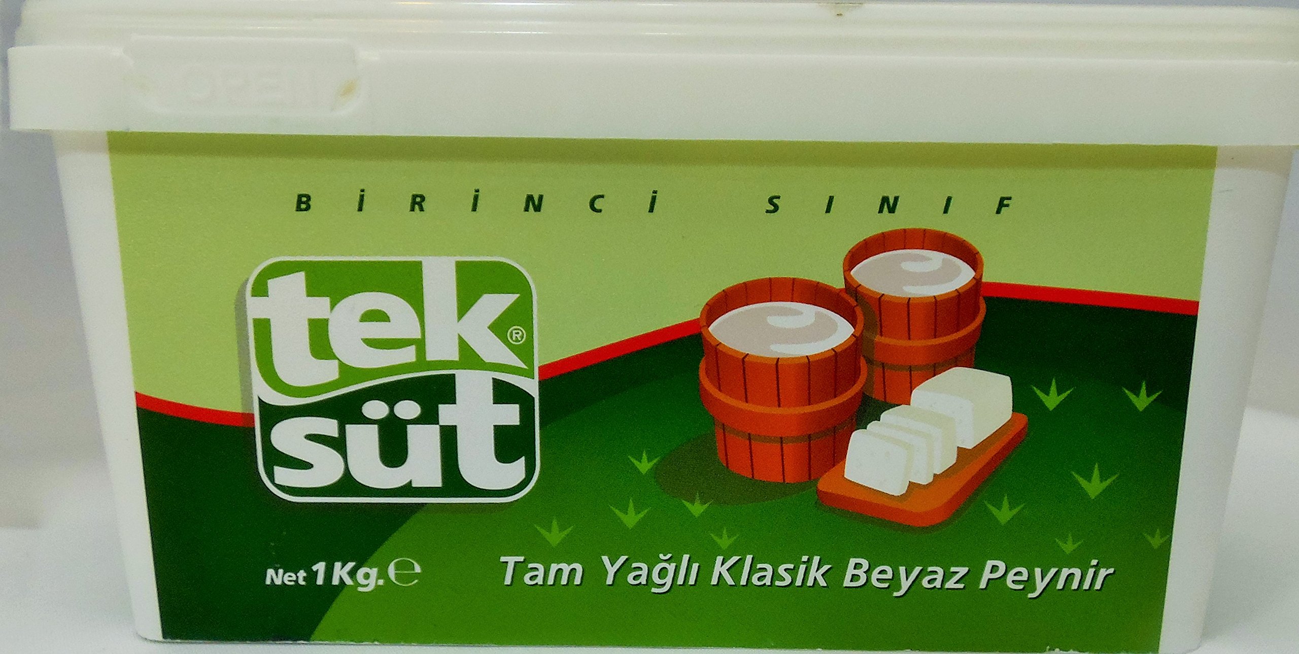 Teksut Full Fat White Cheese (First Class) 1 Kg