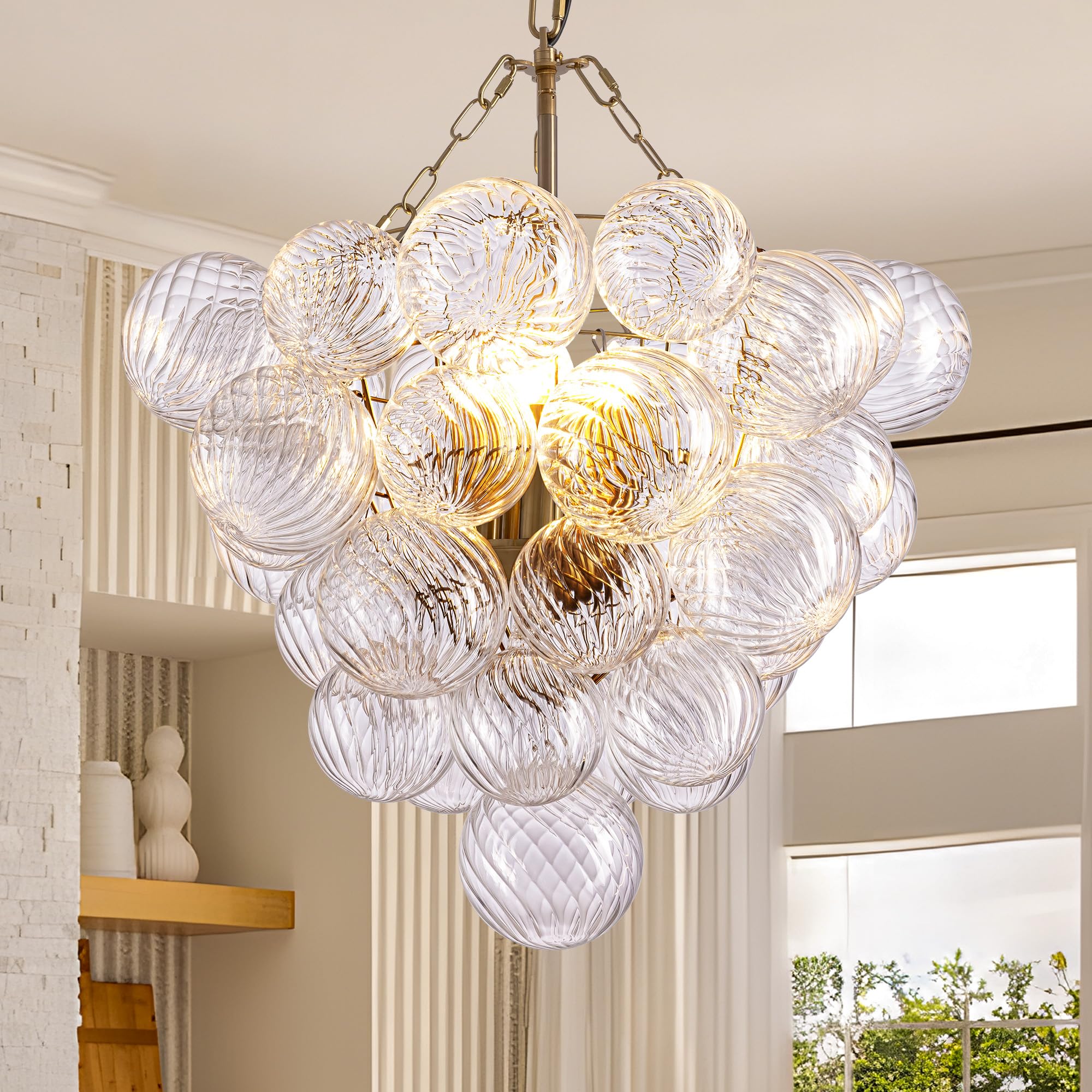  7PMBEANE Bubble Chandelier Lighting