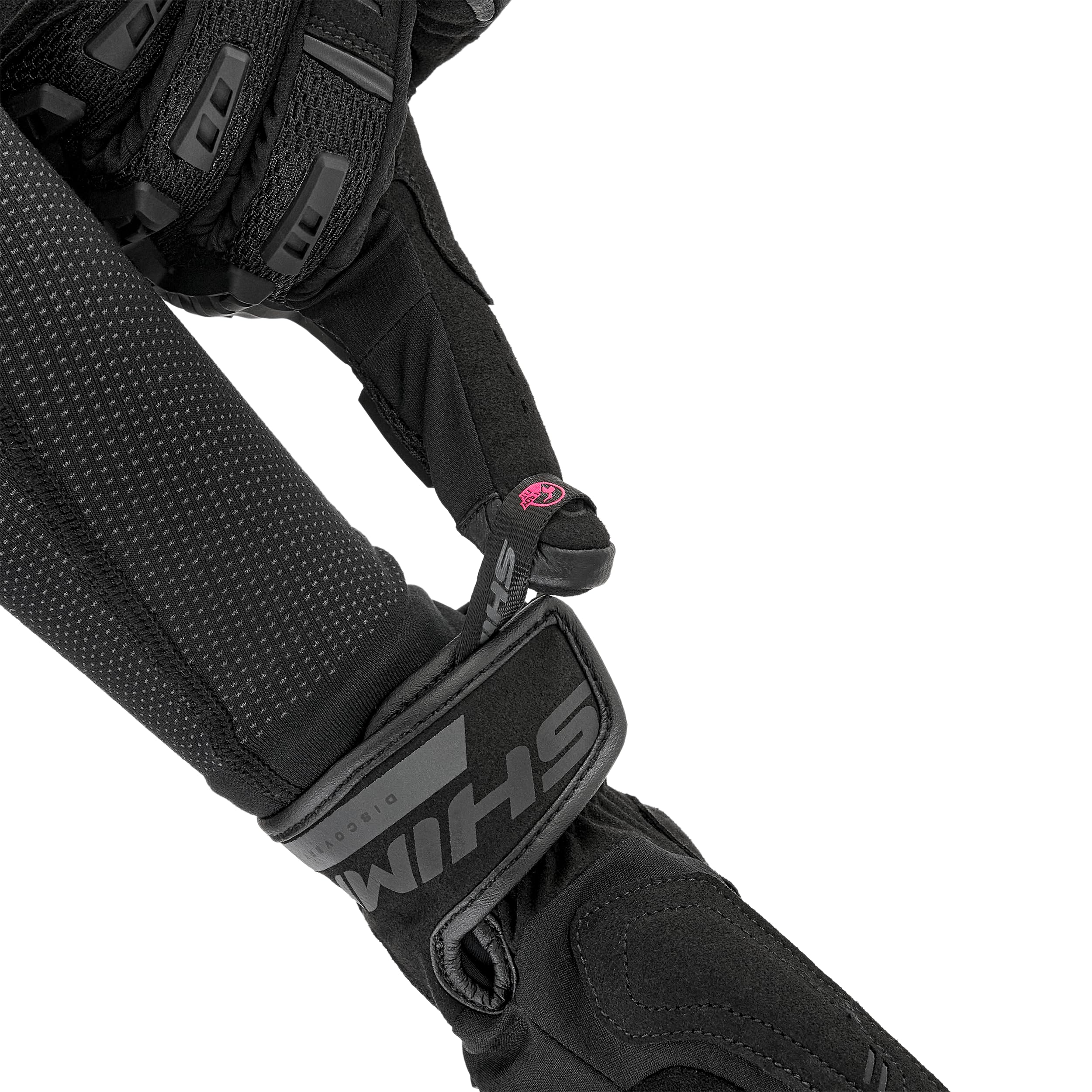 SHIMA STREAM Gants Moto Homologué Femme Textile Longues Ete Ventilé Protecteur Perforé Gant Protecion Norme Touchscreen Ventilation Scooter Trotinette Motocyclette (Femmes, Noir, XS)