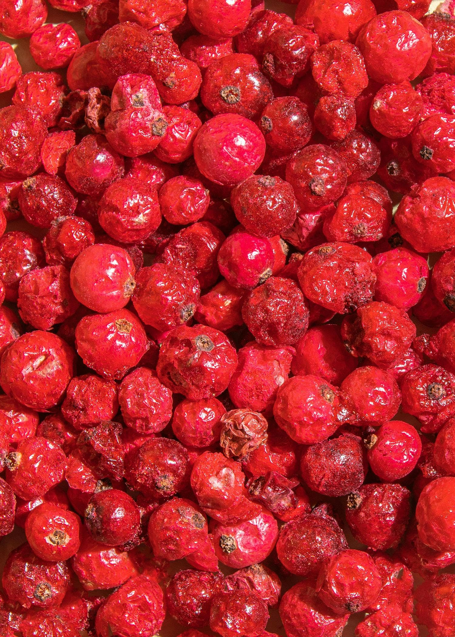KoRo - Ribes rossi liofilizzati 500 g - sul porridge, lo yogurt oppure come snack - confezione convenienza