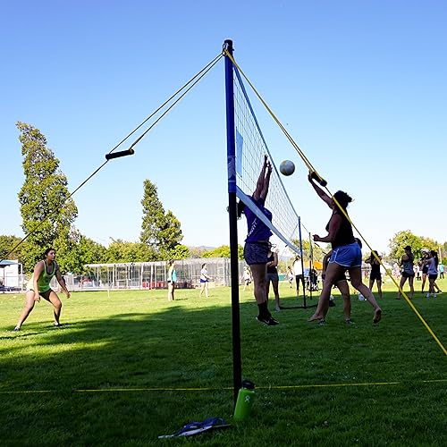 Miniatura 4 de Park & Sun Sports Spectrum PRO: Sistema de red de voleibol profesional portátil para exteriores, negro (SPEC-PRO/negro)