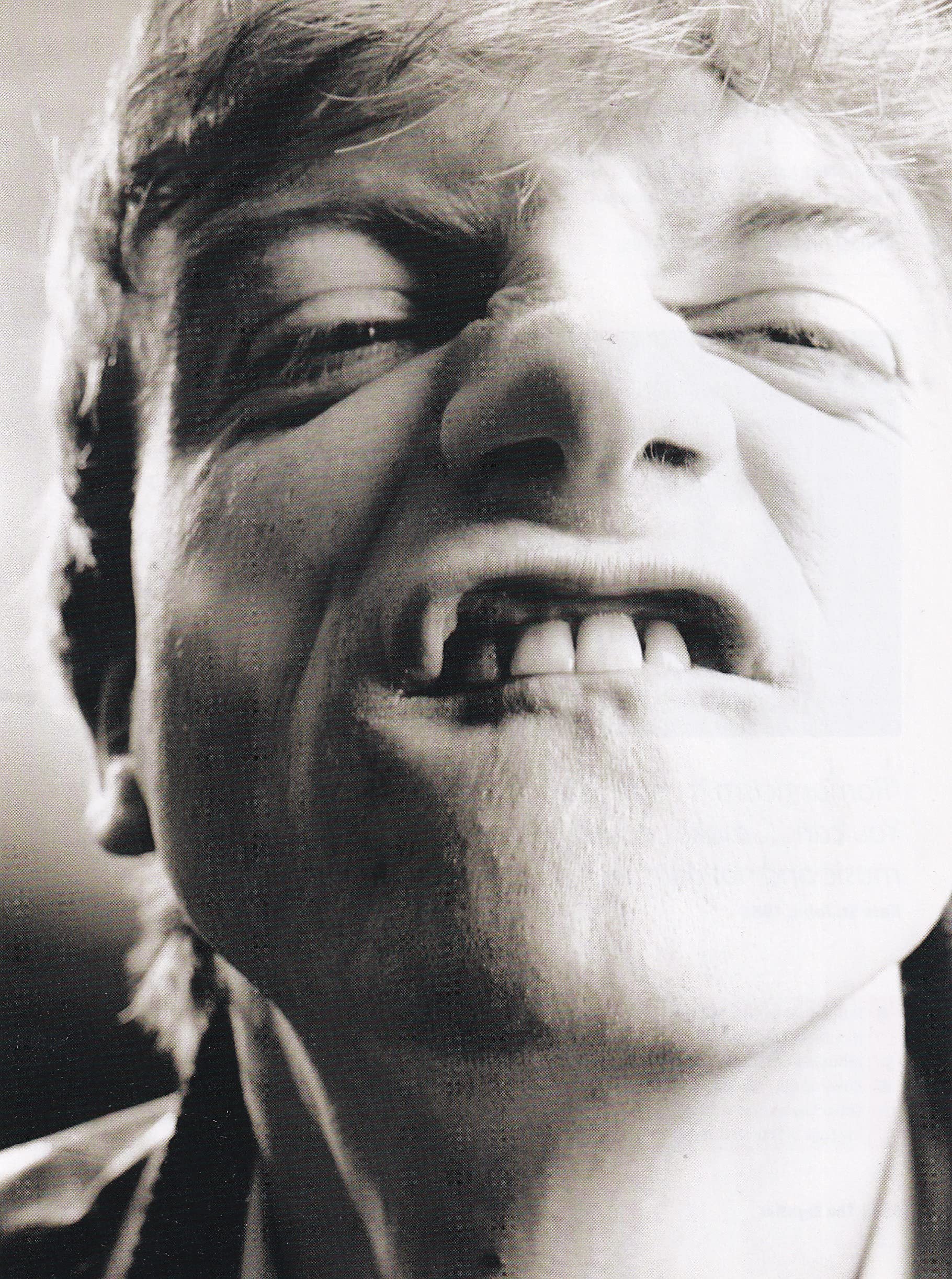 k1 The Fall's Mark E Smith, 1989 - Miniature Poster & Card Frame