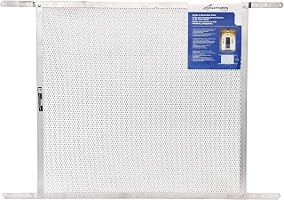 ADFORs Pet & Child-Proof Screen Door Grille 24x30 Inch Silver - Rust-Resistant, Easy Install for Storm Doors