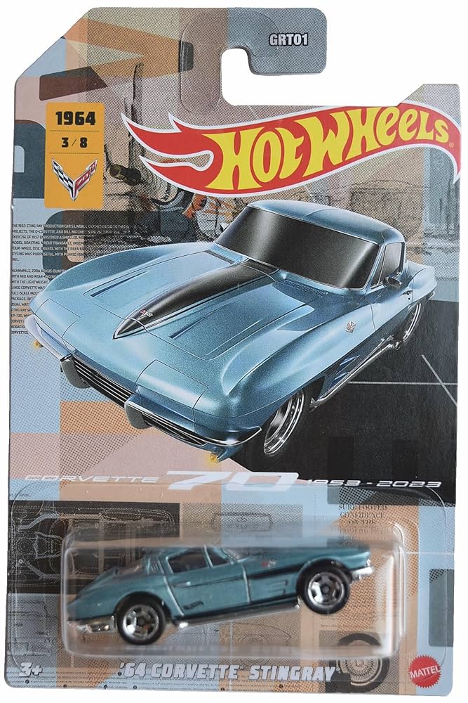 マーキュリー　コルベット　ホットウィール1/24 マーキュリー コルベット ホットウィール1/24 CORVETTE C8