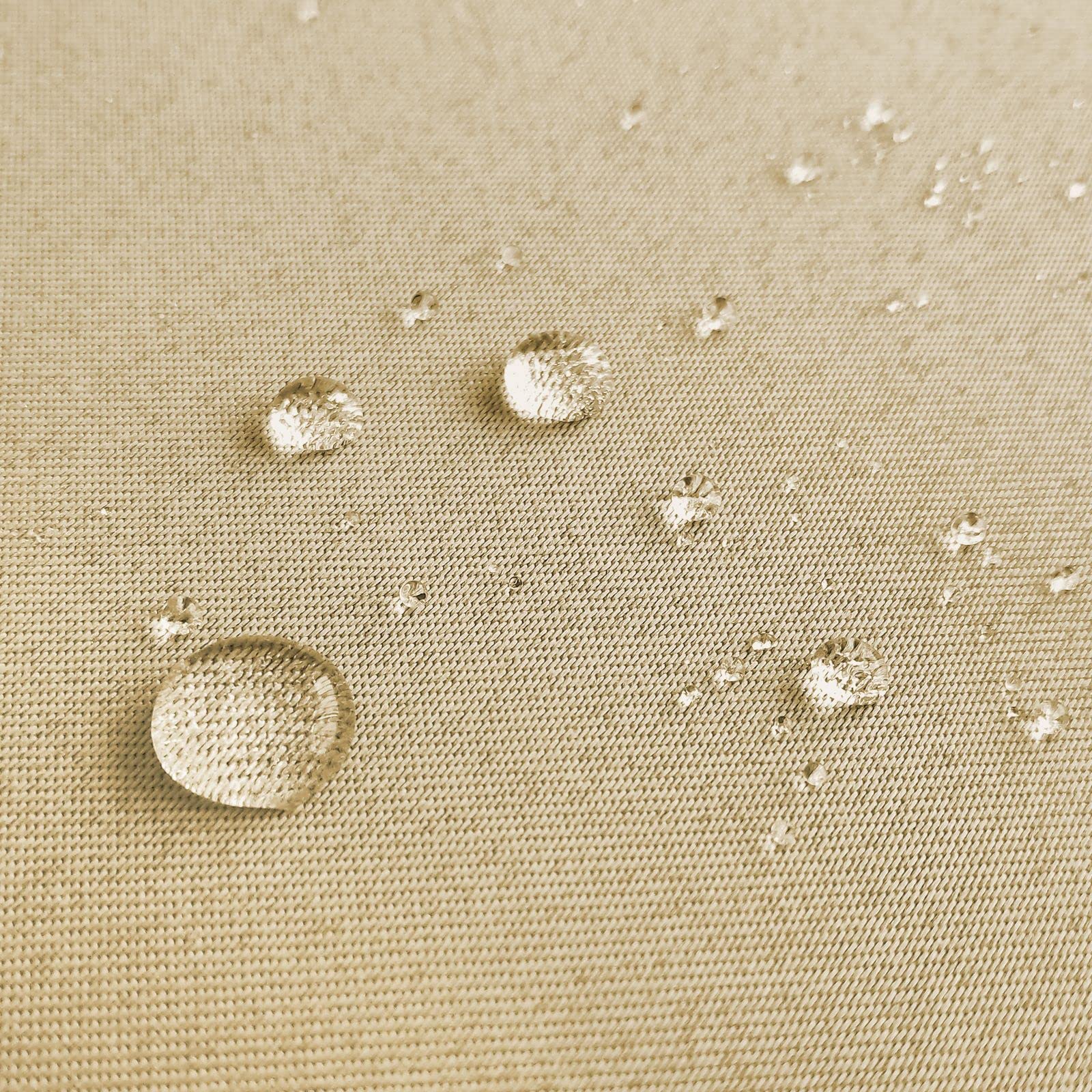 FaceYee Outdoor Waterproof Curtain Garden Partition Curtain for Patio Porch Anti-Scratch Wire One Panel 100x84in Color:Gray