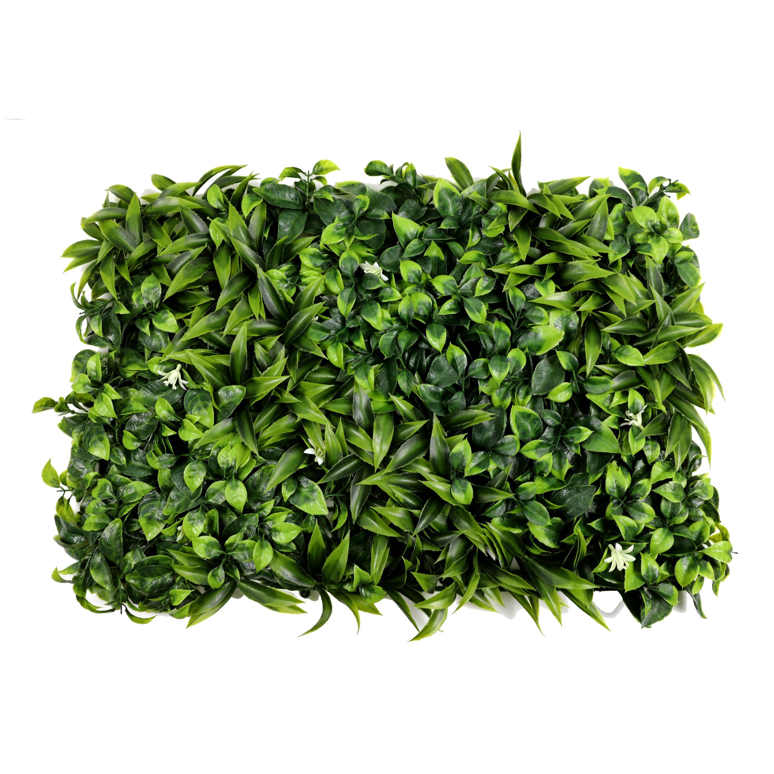 HI FLOORS Artificial Grass, Explore Our Premium Grass with Leaf Products for Lush Lawns Premium Turf Solutions for Your Garden & Transform Your Outdoor Space! (60cm X 40cm X 3cm, Pack of 1)