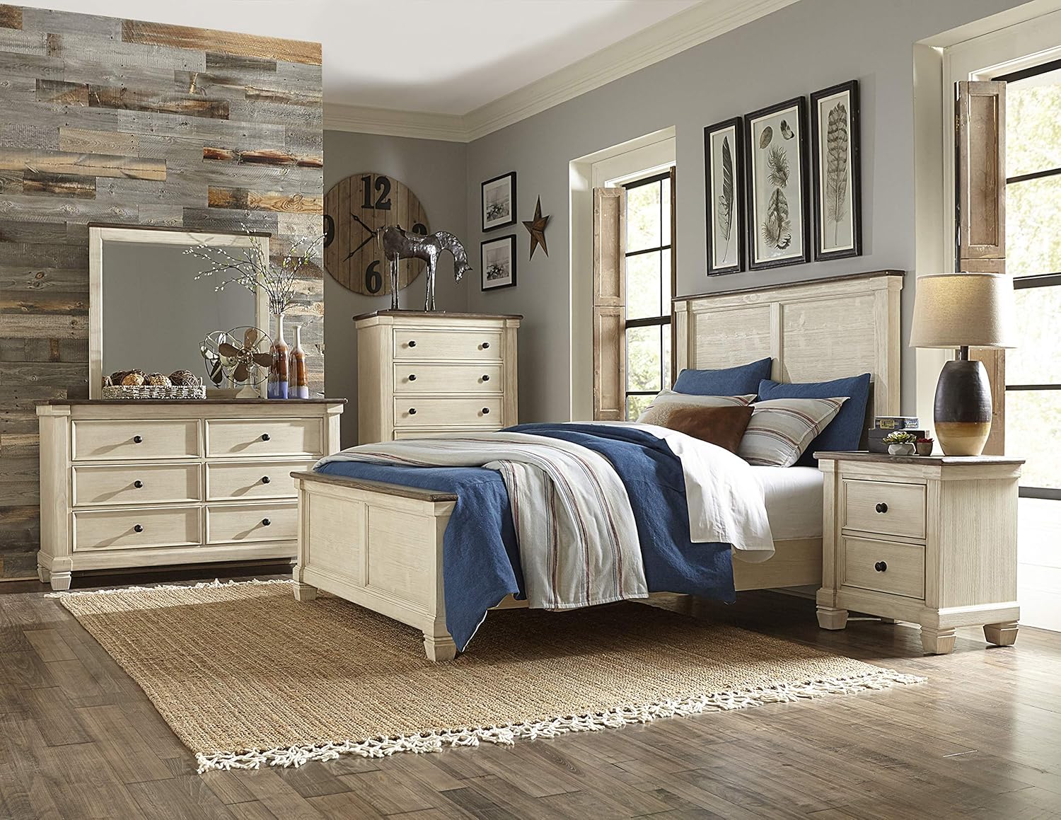 Lexicon Potrero Nightstand, Antique White