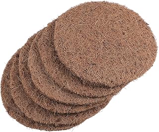 Nesting Pads-12PCS Bird Nesting Materials,Coconut Fiber Substrate Bird Nest Racing Pigeon Breeding Eggs Mat for Finch Chicken