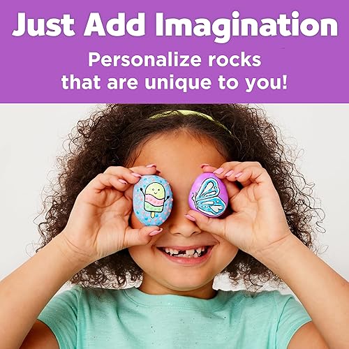 Miniatura 7 de Creativity for Kids Kit de pintura de roca que brilla en la oscuridad pintura de rocas para niños manualidades artes y manualidades para niños de 6