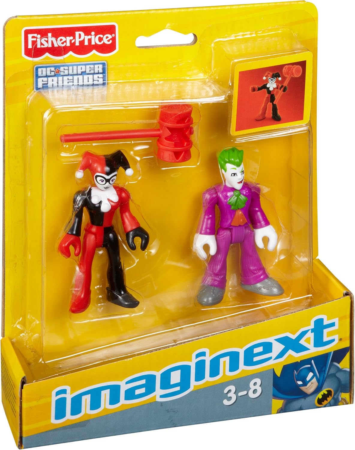 Fisher-Price Imaginext DC Super Friends, Joker & Harley Quinn