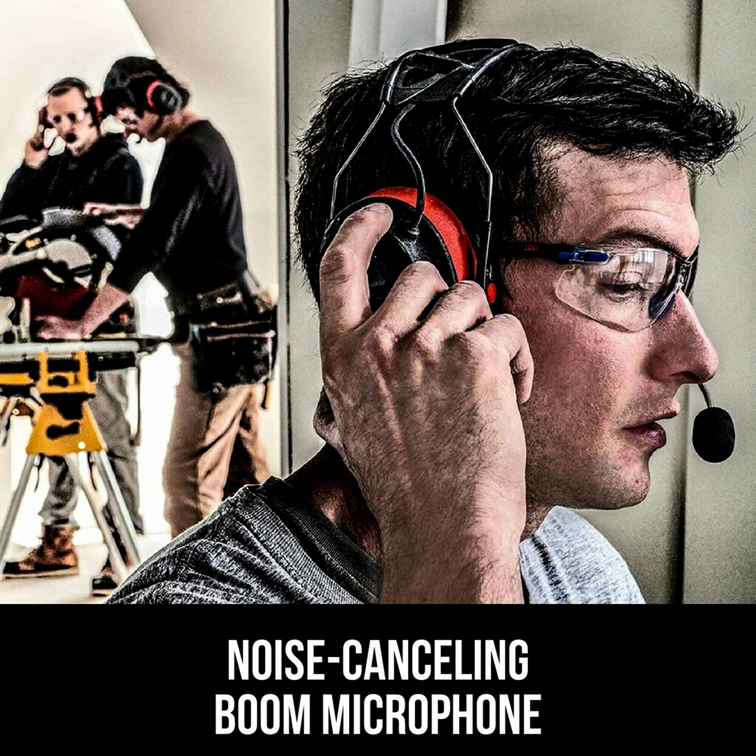 3M Pro-Comms Electronic Hearing Protection with Bluetooth Wireless Technology and External Microphones, NRR 26 dB
