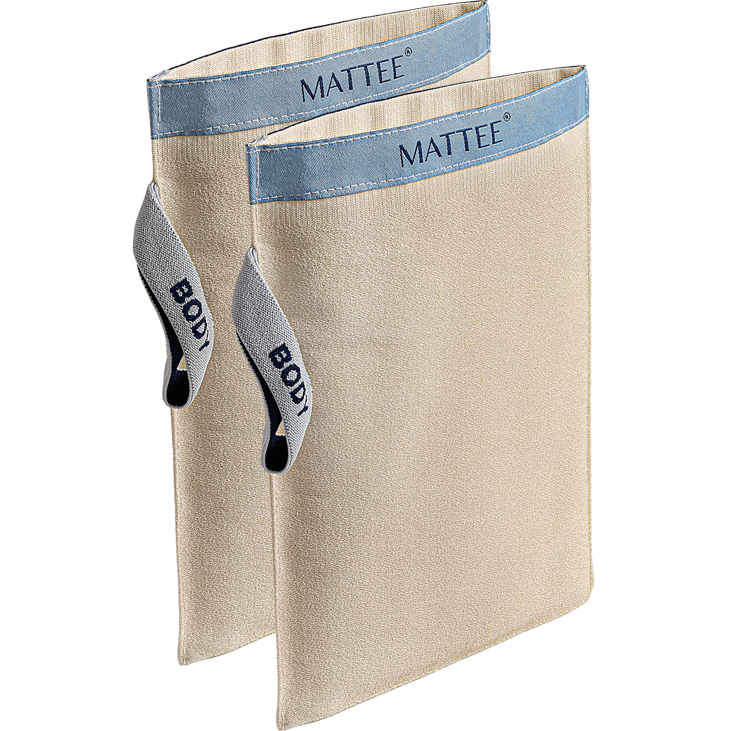 Amazon.com : MATTEE Kessa Exfoliating Glove 2-Pack – Turkish