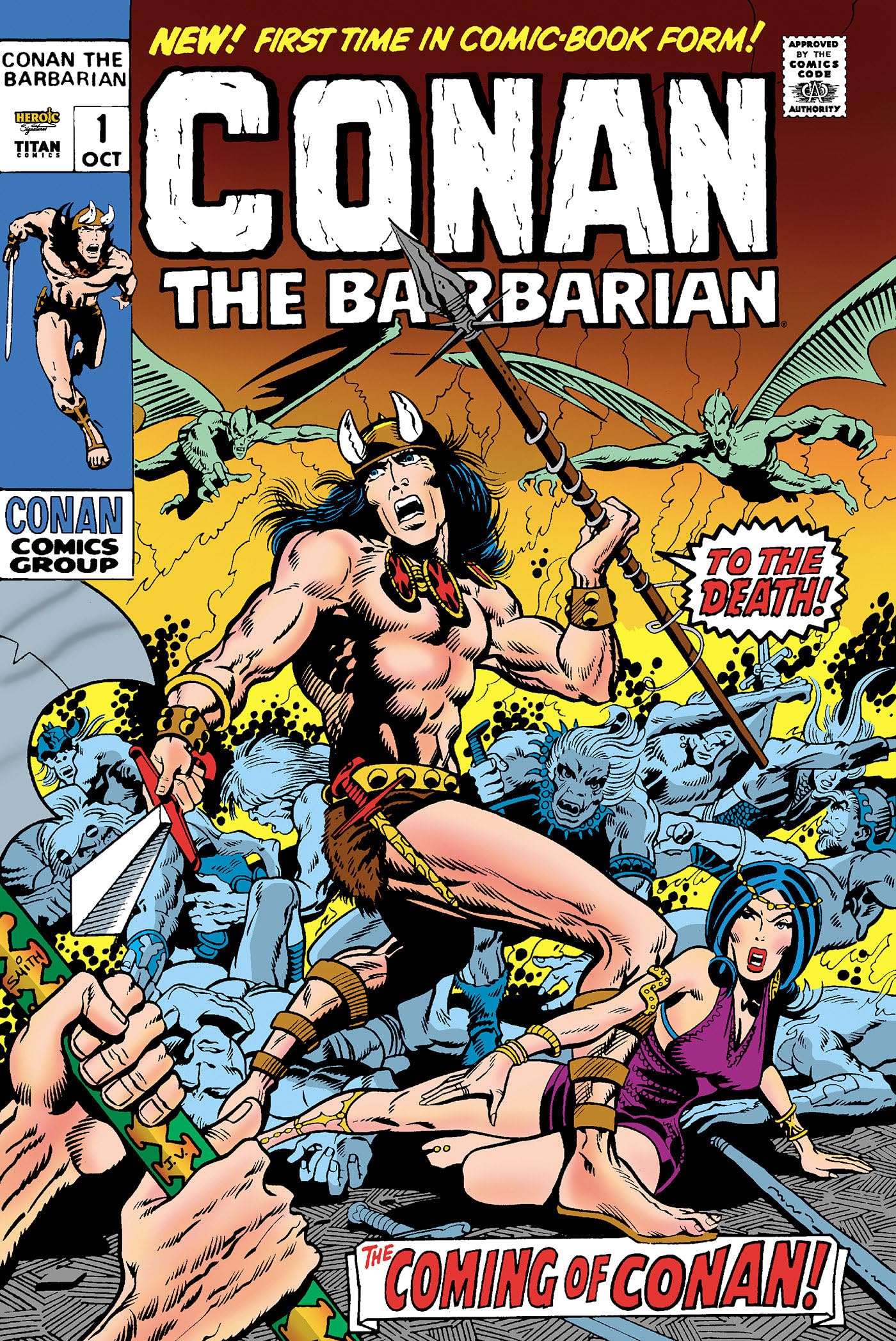 Conan The Barbarian: The Original Comics Omnibus Vol.1 (CONAN THE BARBARIAN OMNIBUS) Hardcover – 8 October 2024