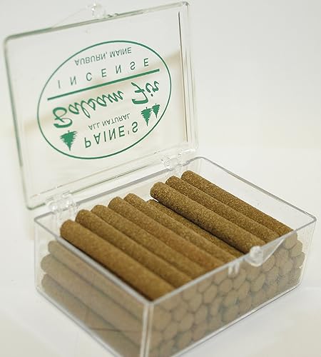 Recambio de incienso 40 palitos de abeto balsámico para quemar troncos de pino perfumados estilo Lodge