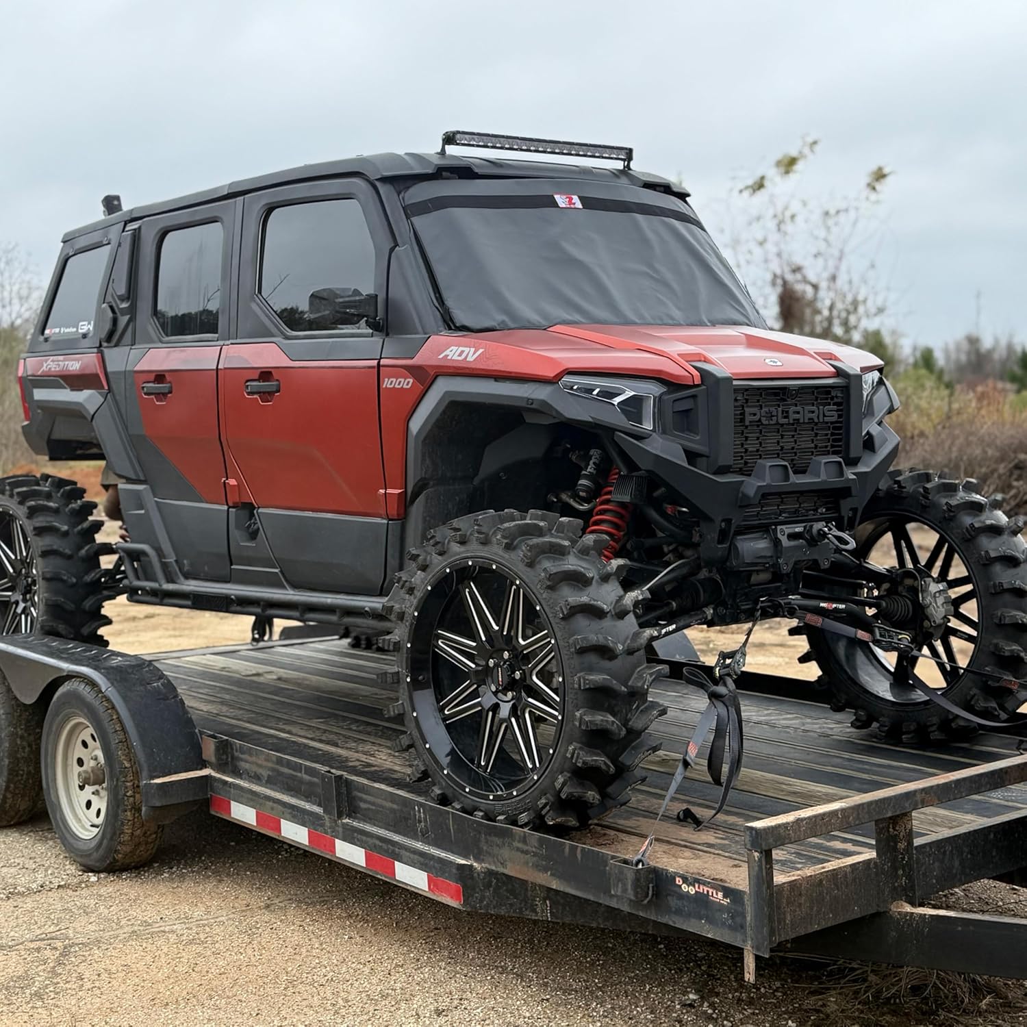 SEIZMIK Windshield Protector Compatible with Polaris Xpedition Side-by Side | Transport and Weather/Snow Protector | 600D Heavy-Duty Triple-Layer Protection 52"x24"