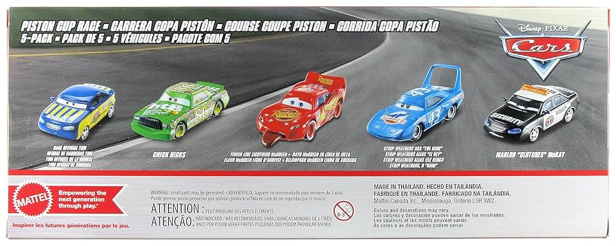 Amazon.co.jp: Disney Cars Toys ピストンカップレース 5個