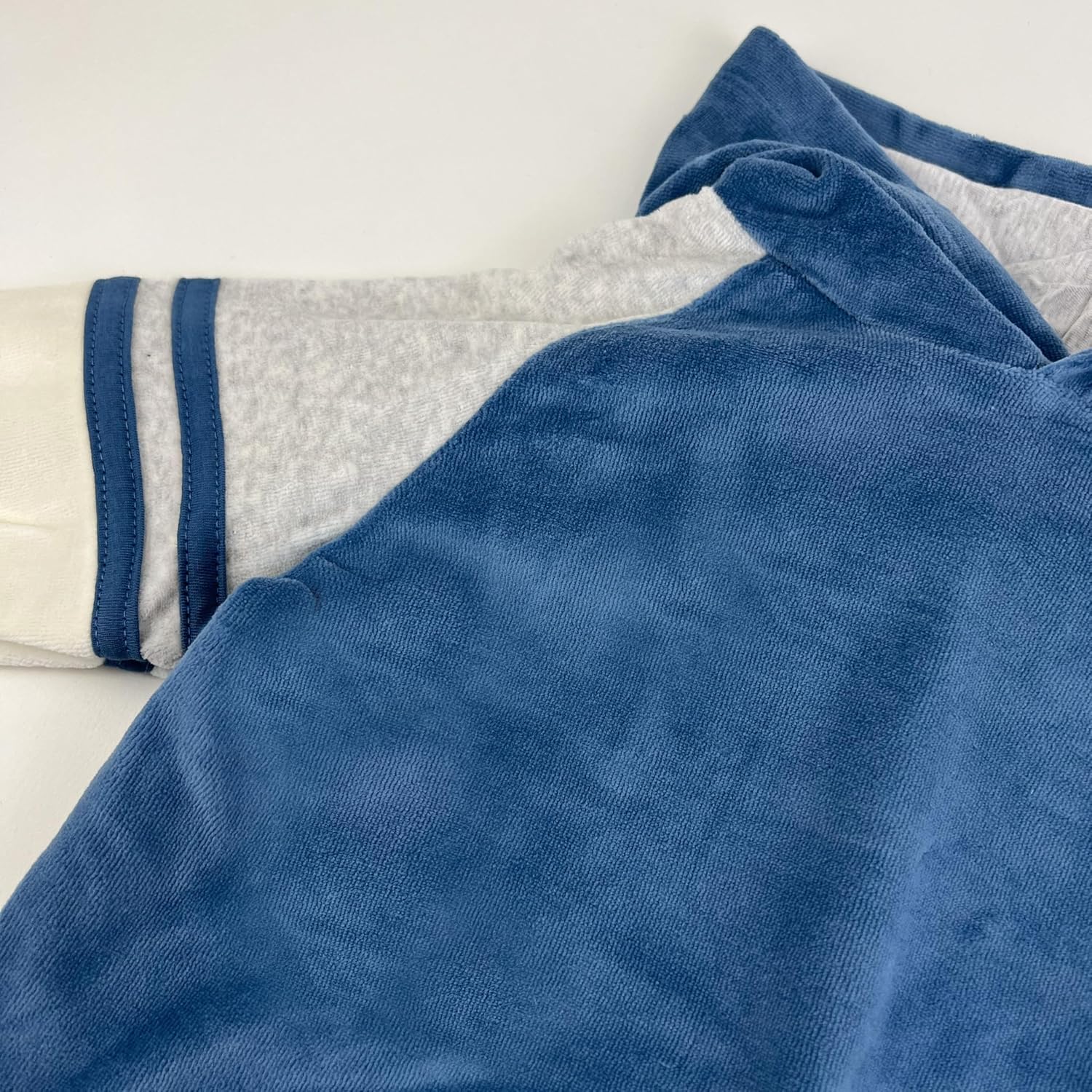 HonestBaby Velour Pullover Hoodie and Zip Front Sweatshirt and Jogger Sweatpants Set Baby, Toddler, Boys, Girls - Image 2