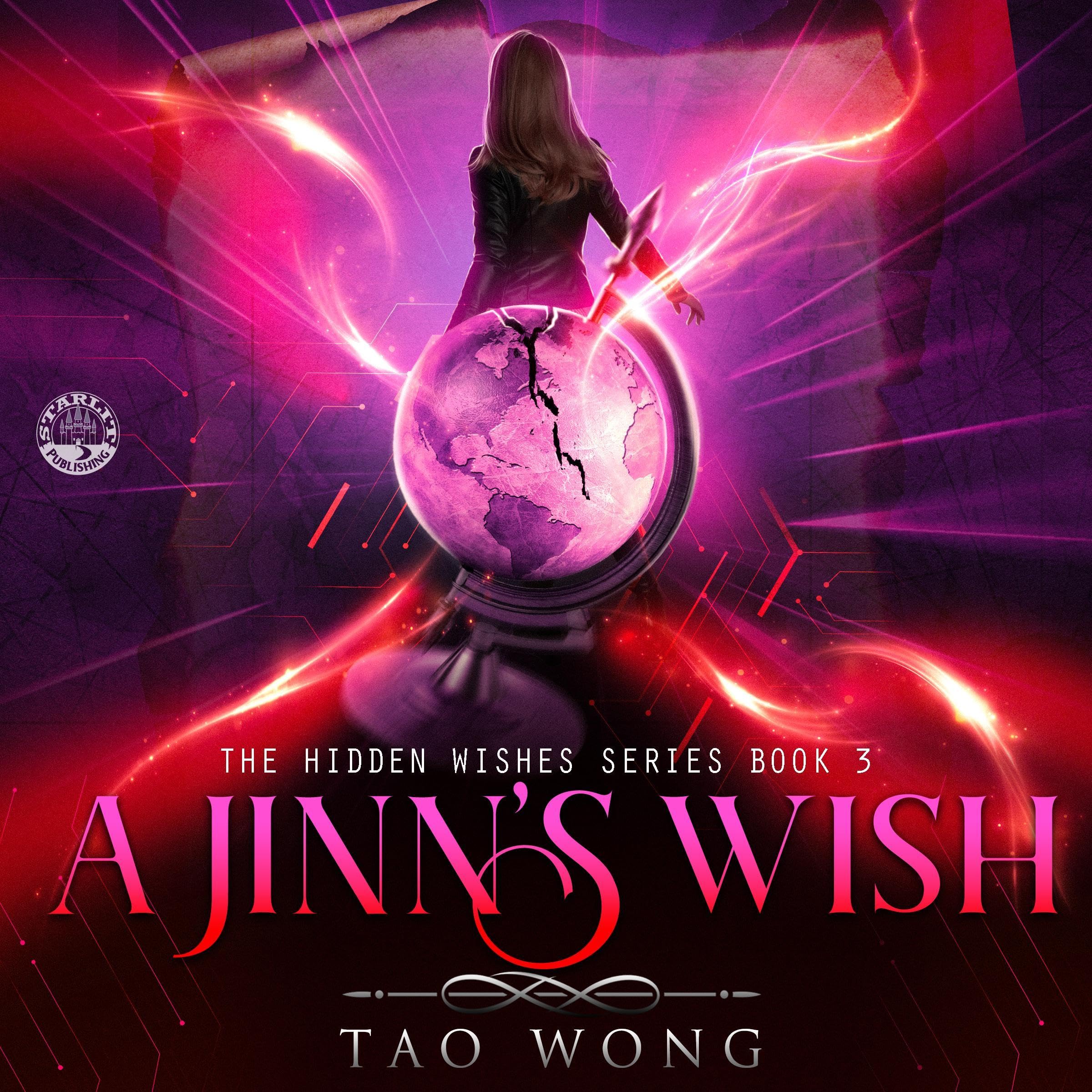 Cover art for A Jinn's Wish: A Gamelit Urban Fantasy Novel