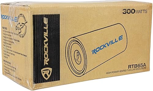 Miniatura 6 de Rockville RTB65A 6.5" 300 vatios alimentado subwoofer MP3 entrada + kit de amplificador