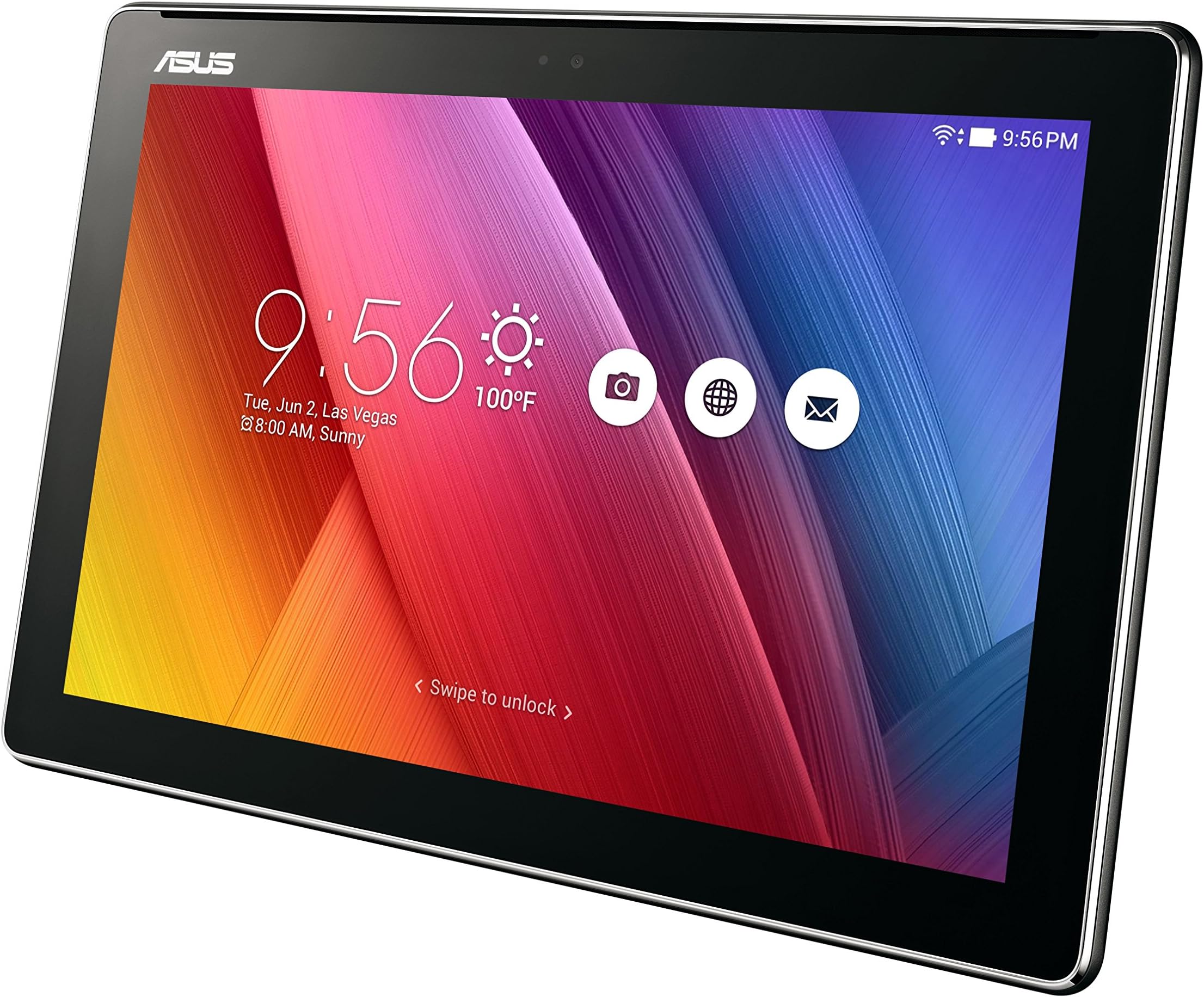 ASUS ZenPad Z300M 10-Inch Tablet - Dark Gray (MTK MT8163 Quad-Core, 2 GB RAM, 16 GB eMMC, Mali-T720 MP2 Graphics Card, Android 6.0)