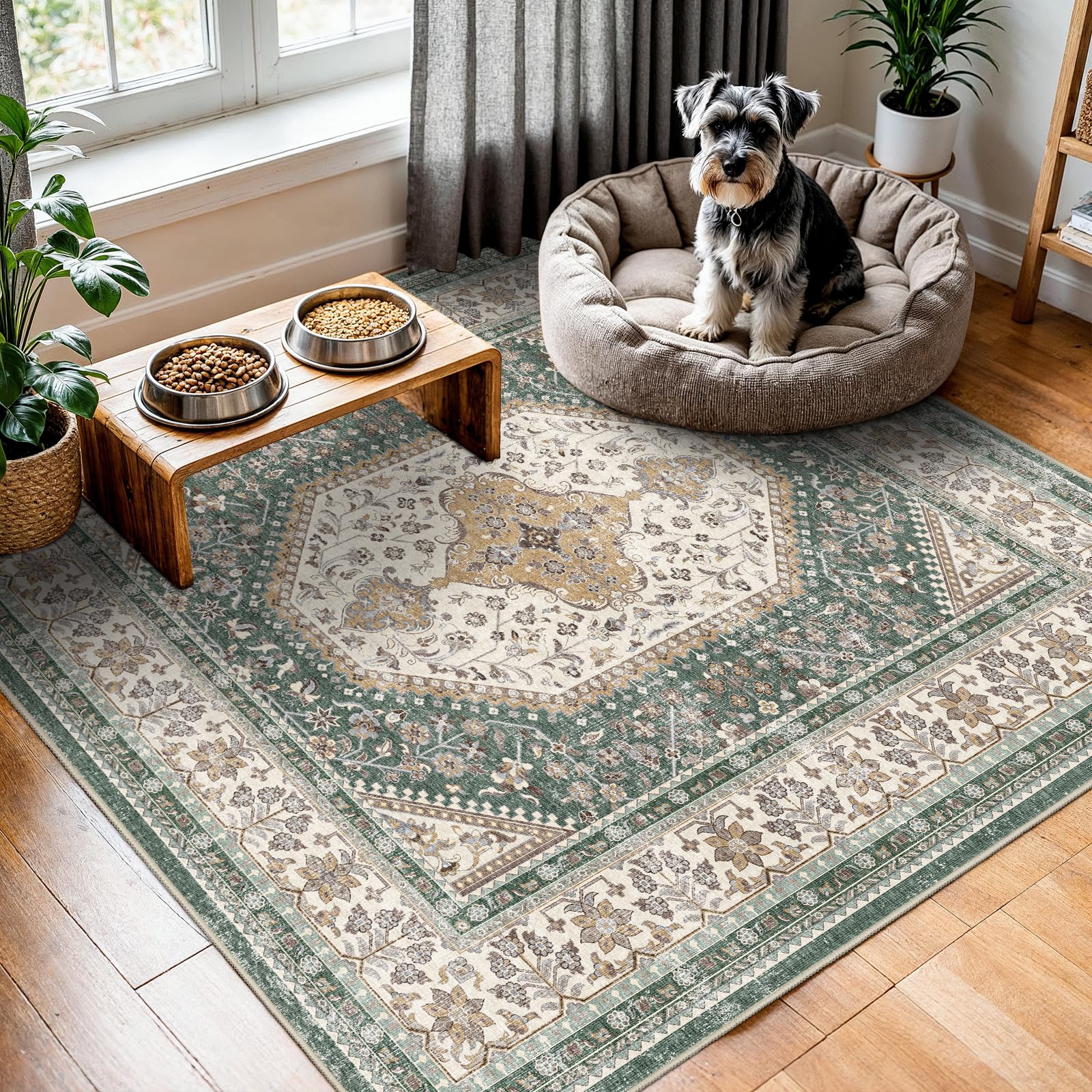 Puino Oriental Washable 5x5