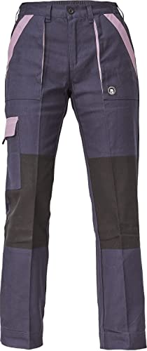 DINOZAVR Max Neo Pantalon de Travail pour Femme Cargo Multi-Poches - Bleu foncé/Violet 40 Cover