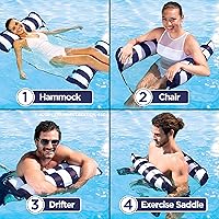 Vista 7 de Airhead Juego de Cornhole inflable para piscina y hamaca Monterey Aqua 4 en 1