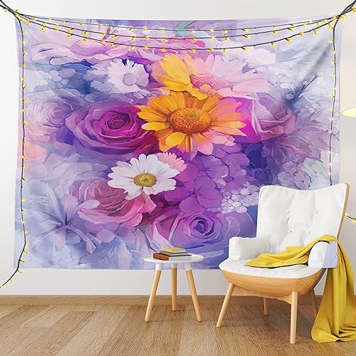 Miniatura 9 de Ambesonne - Colección de decoración para el hogar, tapices de pared para la recámara o la sala de estar, multicolor.