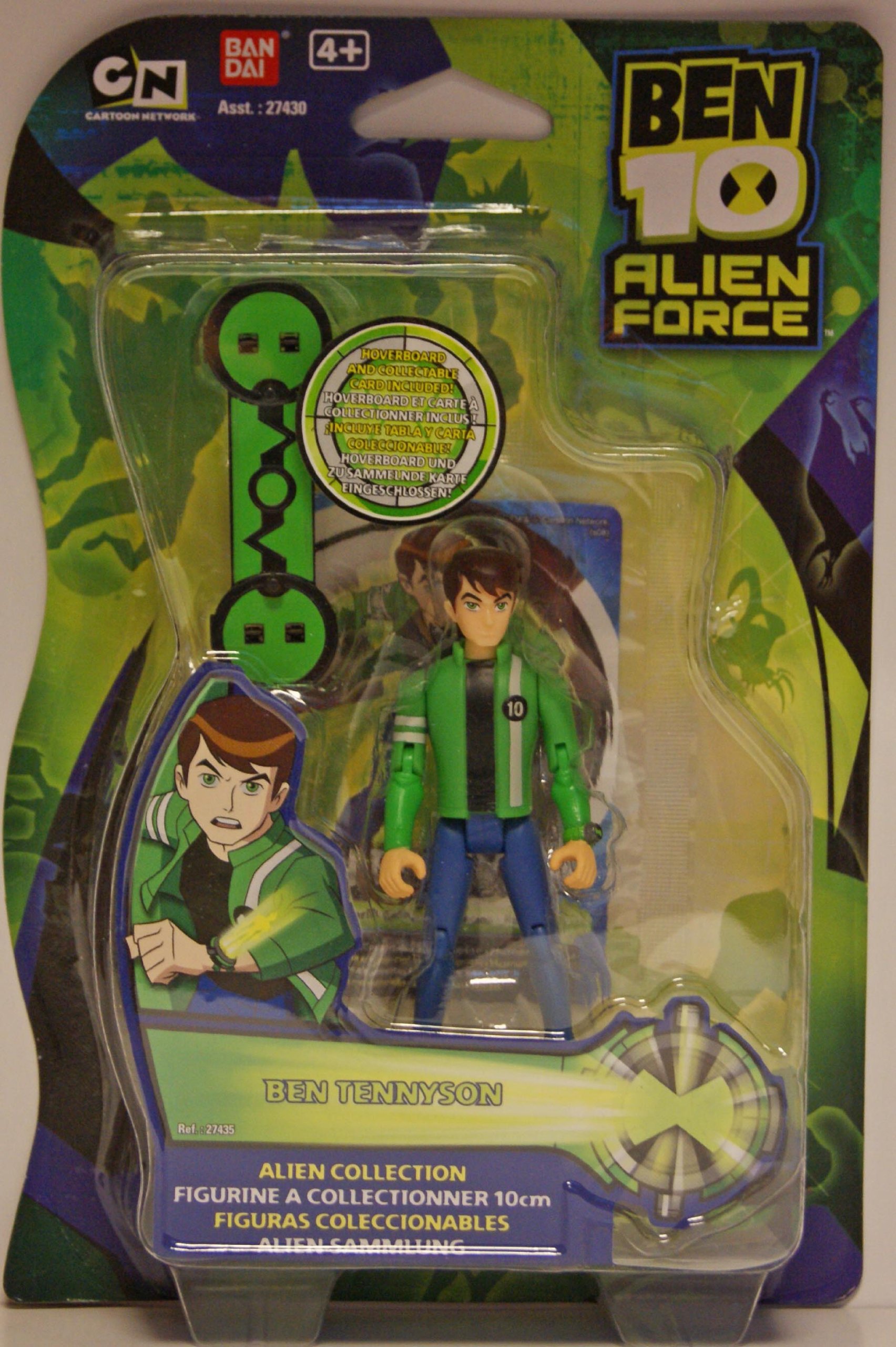 Ben 10 Alien Force Action Figure Ben Tennyson 10 Cm Desertcart